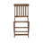 Glyndon 2 - Person Acacia Wood Patio Dining Set with Round Table