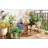 Set of 2 Wicker Planters - 12" x 12" x 22"