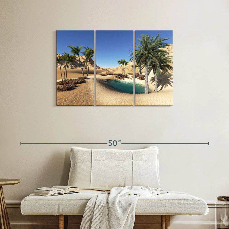Oasis d'Alvord dans le désert, H 24 po x l 38 po