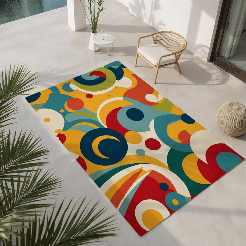 Tapis d'intérieur et d'extérieur Dynamic Prime Streak, Rectangulaire 3 pi x 5 pi