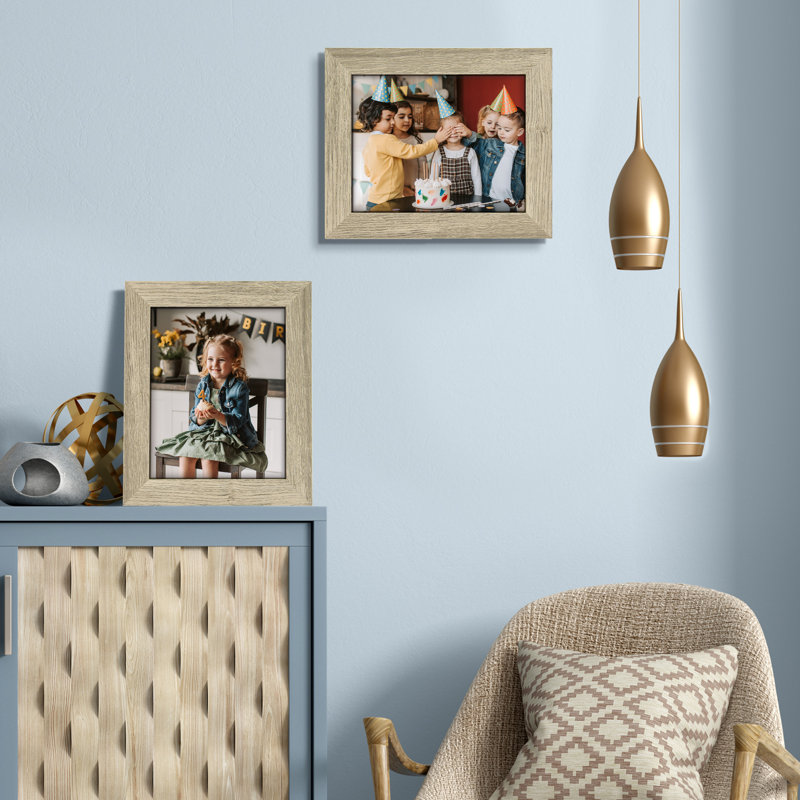 Cadre photo Gaurav, Beige, 8" x 10"