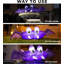 Décoration de coffre gonflable pour chauve-souris avec lumières intégrées Zonetech Halloween