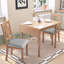 Ensemble de table de salle à manger 3 pièces exquis pour des espaces de salle à manger harmonieux, parfait pour les rassemblements formels et décontractés-421171934