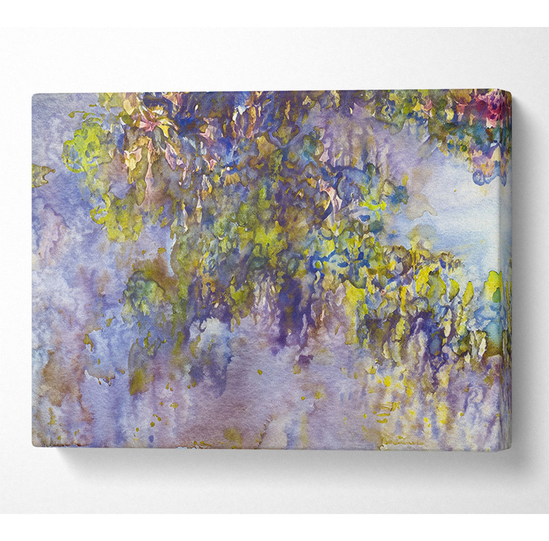 Monet Wisteria 1 - Leinwanddrucke im Wrapped-Format