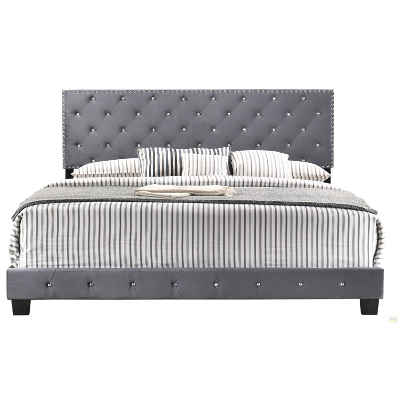 Très grand lit pour la vie moderne, Gris, Très grand lit