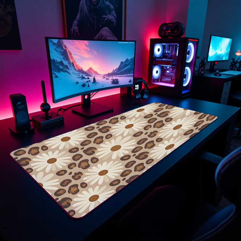 Polyester Desk Pad, 31.5x15.5
