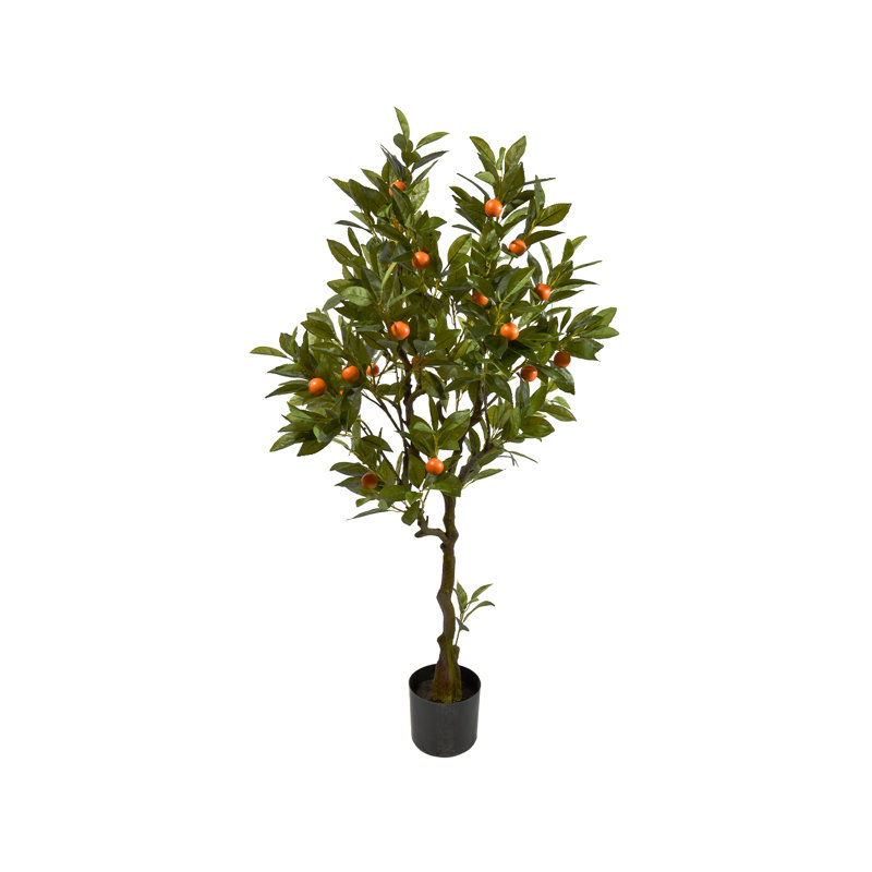Oranger artificiel en pot