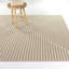 Tapis brun à motif géométrique transitionnel Ralphe-727027734
