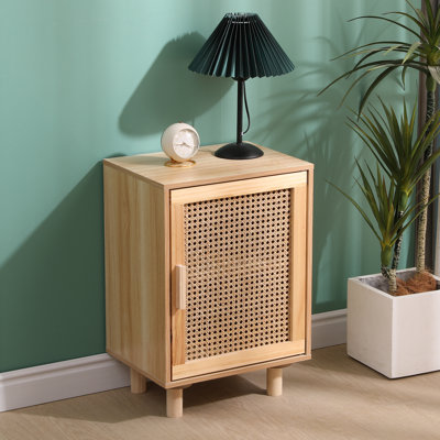 Falkland 40cm W Particle Board Bedside Table