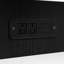 Îlot de cuisine noir moderne avec salle à manger extensible, rangement spacieux, 2 tiroirs, 1 port Type-C, table de salle à manger en faux marbre pour 2 à 6 personnes, armoire, rangement double, tablettes réglables, alimentation électrique