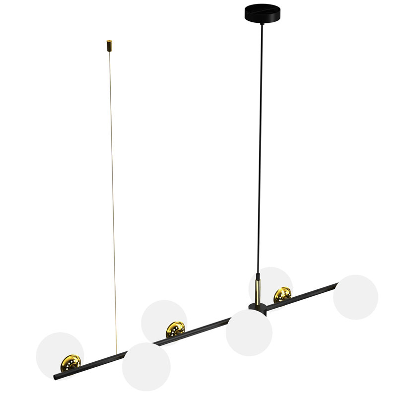 Pop 6 - Light Kitchen Island Pendant, 103cm H x 35cm W x 35cm D