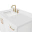 ARIEL TAYLOR 43 IN. LEFT OFFSET SINGLE RECTANGLE SINK VANITY IN GREY-454501220-516445374-516445375