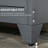 Industrial Gray Storage Closet - Features 3 Shelves For Office Supply Cabinet With Supplies