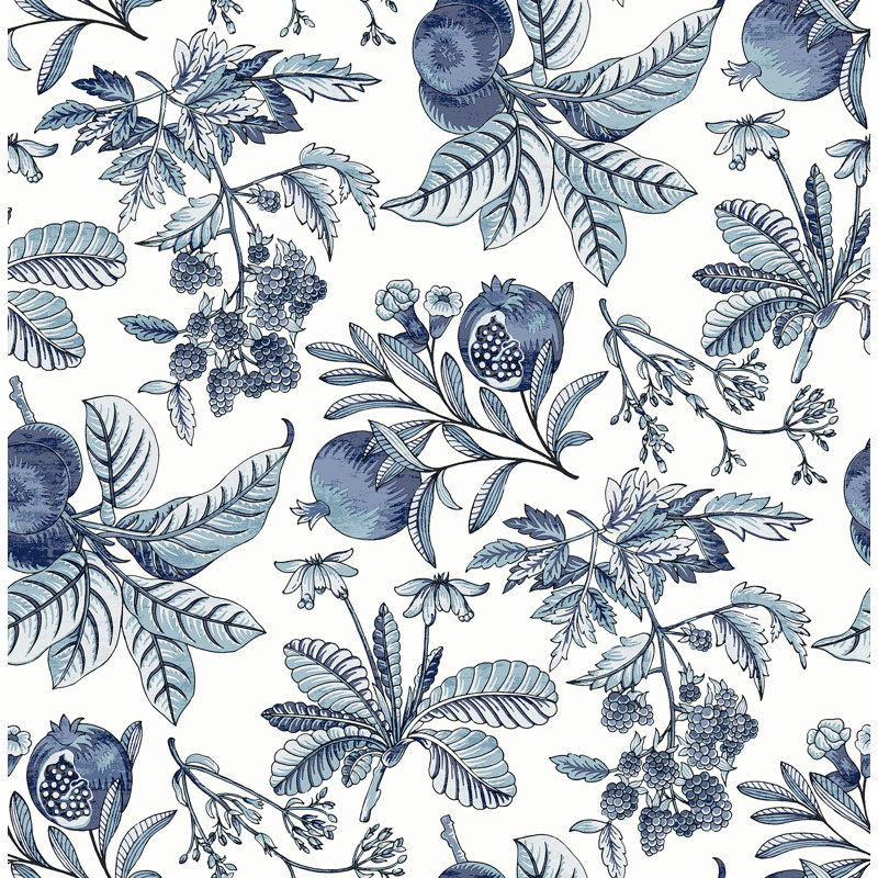 Lucier Wallpaper Roll, Blue