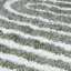 Moodi Modern Shaggy Area Rug Abstract Line Design-122010014-122425648