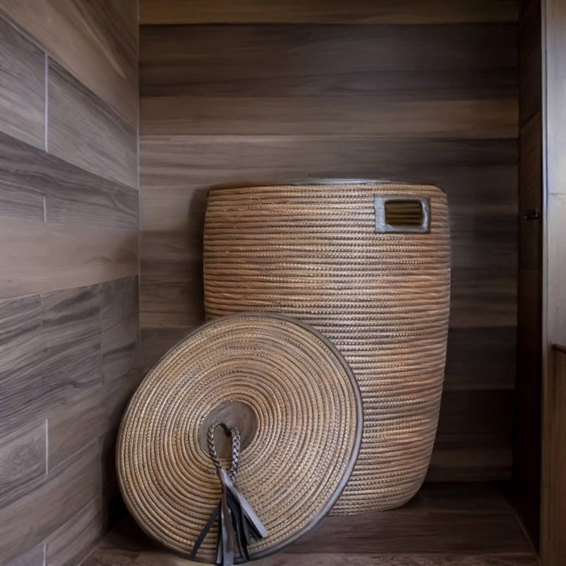 Wood Laundry Basket