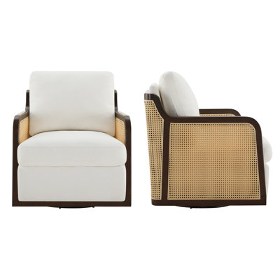 Ensemble de 2 fauteuils pivotants Smita Marlowe