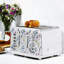 Laura Ashley 1.7L Dome Kettle and 4 Slice Toaster, Wild Meadow Set