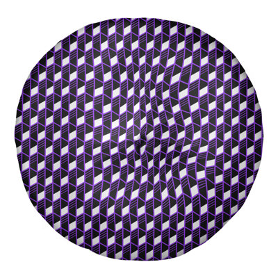 Coussin de sol géométrique Katelyn Elizabeth