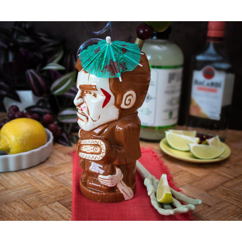 Tasse en céramique Geeki Tikis The Evil Dead Ash Williams | Peut contenir 18 onces