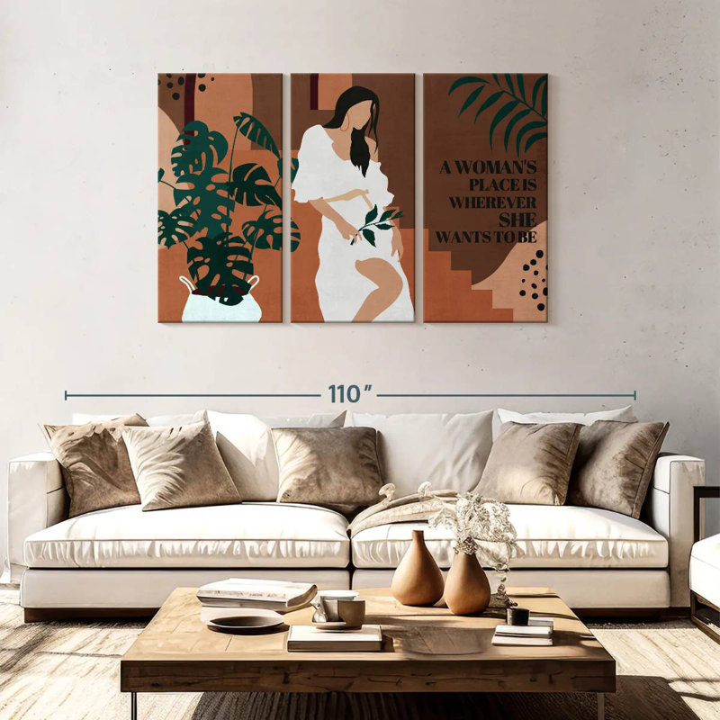 Khyia A Place de la femme II, H 48 po x l 74 po