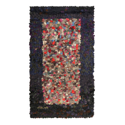 One-of-a-Kind 2'1x3'9 1920s Wool Area Rug