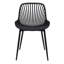 Chaise d'extérieur Adairsville noire-1062042418