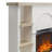 Winston Electric Fireplace Mantel with Built-in Bookshelves-99323804
