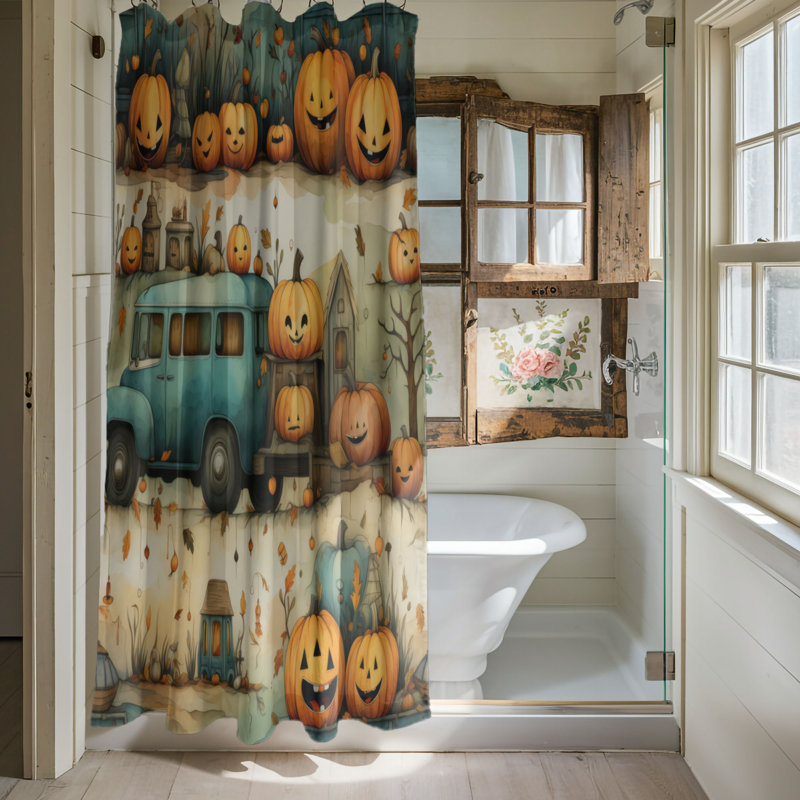 Phantom Fall - Premium Shower Curtain, 74"H x 71"W