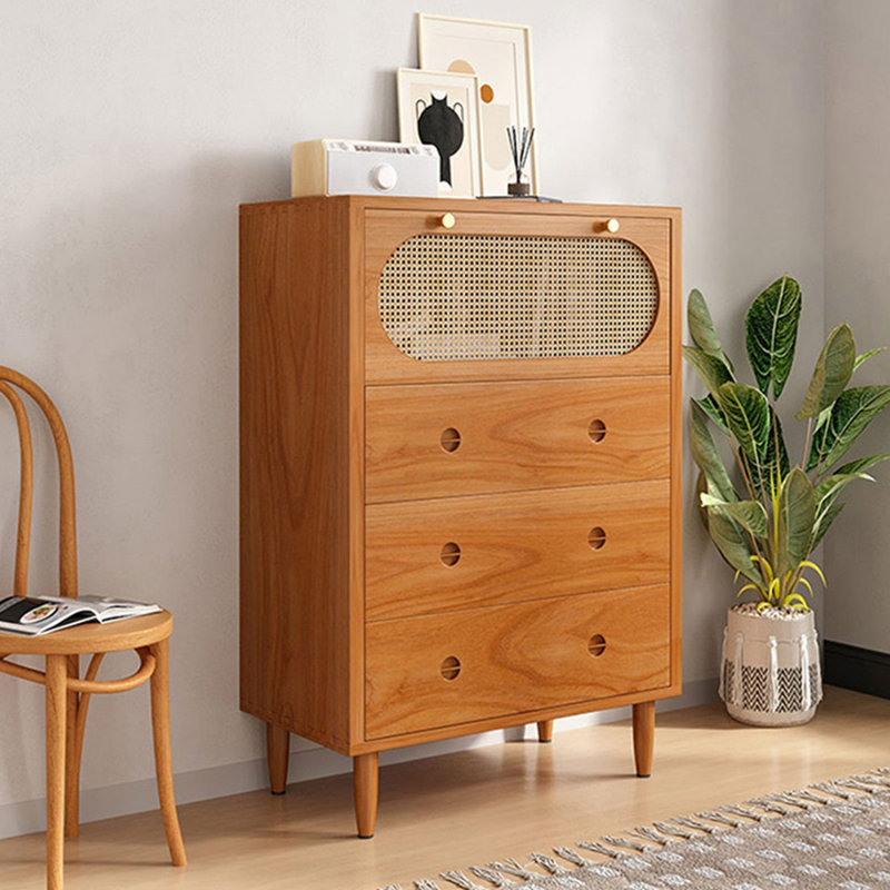 Armoire d'appoint Modern Cherry, H 47,24 po x l 31,5 po x P 15,75 po