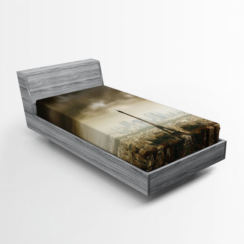 Drap-housse de tour eiffel, Simple TG