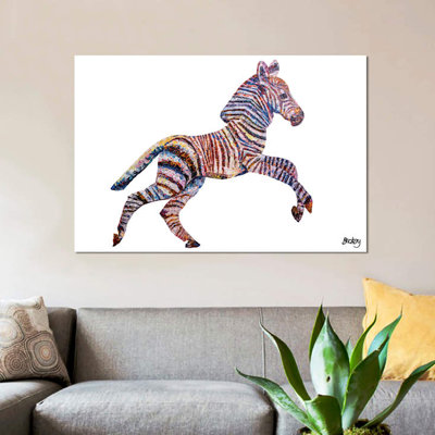 Becksy - Wrapped Canvas Print