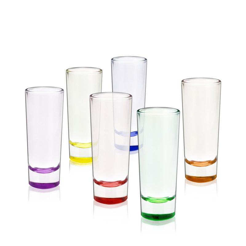 Shooter 2 oz Shot Glasses in Assorted Colors
