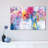 Lavender Flowers In My Hand by Amira Rahim - Wrapped Canvas Painting-332494265