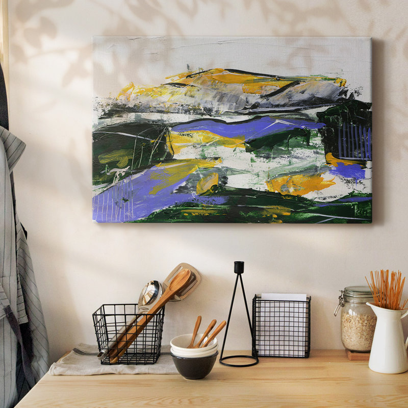 Silent Mountain I-Gallery Wrapped Canvas, 12" H x 18" W