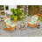 Outdoor 4'' Seat / Back Cushion-1900255444