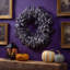 Couronne de papillon HH 24 po noir