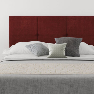 Kellen Upholstered Twill Panel Headboard
