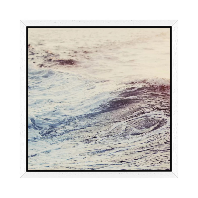 Smash by Chelsea Victoria - Floater Frame Print on Canvas, White
