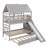 Twin Over Twin Bunk Bed With Trundle And Slide-1725329744