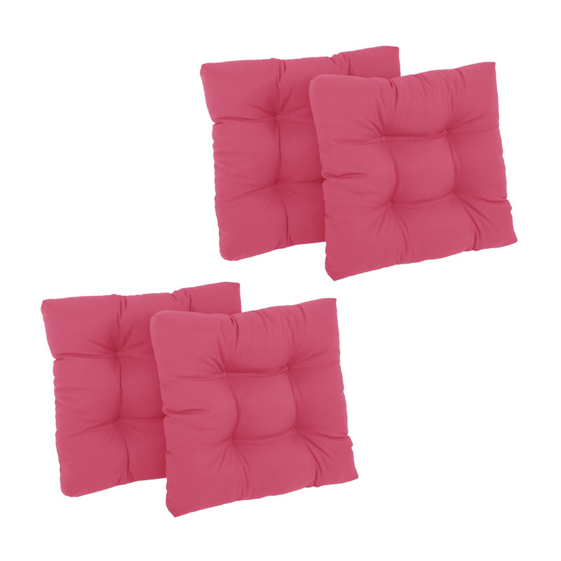 Outdoor 5'' Seat Cushion, Bery Berry