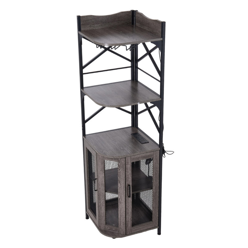 Wine Bottle Rack, Grey