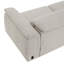 Canapé inclinable électrique Bauhaus Zero-Wall de 123,6 po avec 2 sièges électriques + 1 siège fixe — Dégagement de 4,25 po-345233984