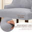51cm H Tufted Fabric Upholstered Side Chair-122898911
