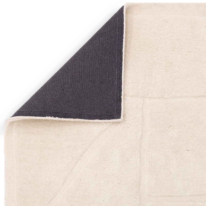 Deloyce Geometric Shapes Shag Area Rug, Rectangle 120 x 170 cm