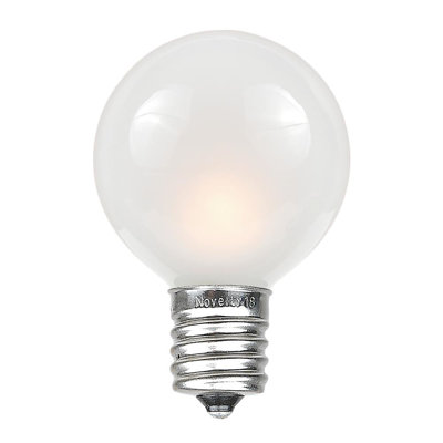 Ampoule g50 7 watts, e17/base intermédiaire