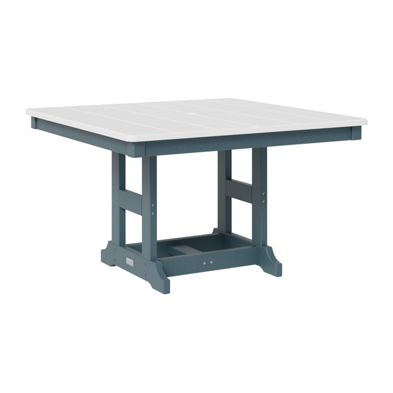 Table carrée berlinoise pour enfants 33 po Berlin, Ardoise, Blanc