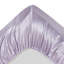 Ensemble de draps et de draps de luxe en polyester lilas doux et infroissable pour un sommeil confortable