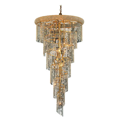 Sterns 22 - Light Dimmable Tiered Chandelier