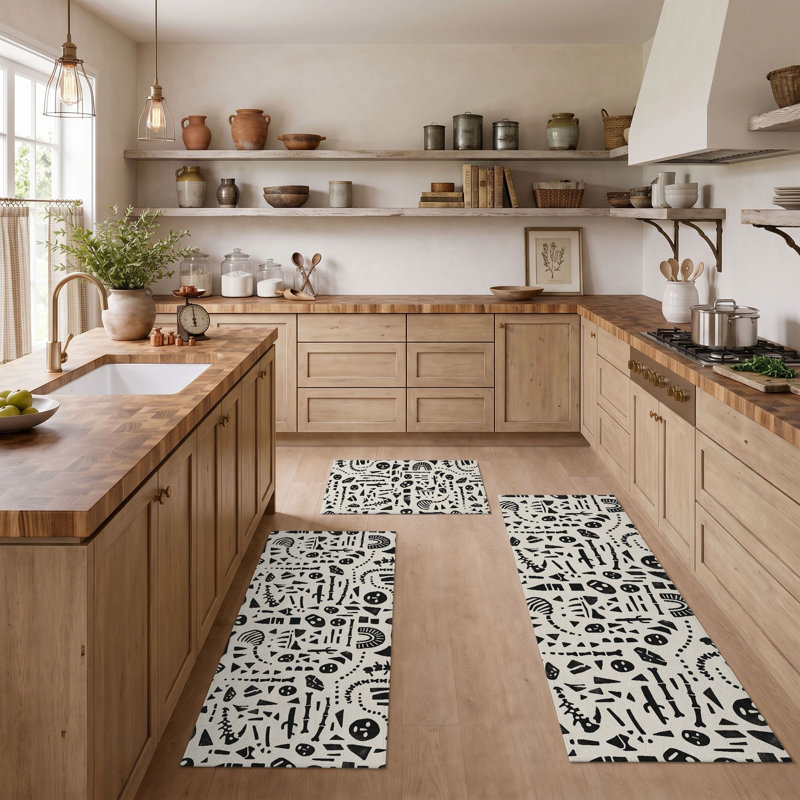 Tapis de cuisine antidérapants et lavables